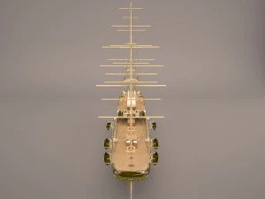 ł&oacute;dź z Belfastu Model 3D