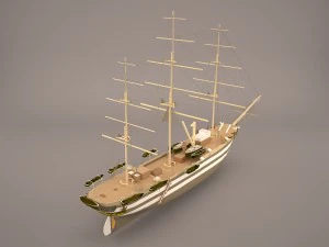 ł&oacute;dź z Belfastu Model 3D