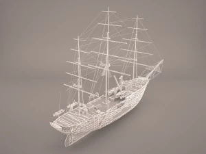 ł&oacute;dź z Belfastu Model 3D