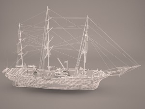 belfaster boat Modelo 3D