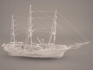 ł&oacute;dź z Belfastu Model 3D