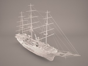belfaster boat Modelo 3D
