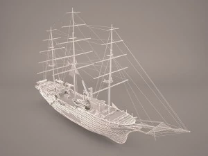 ł&oacute;dź z Belfastu Model 3D