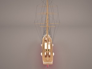 amphi boat 3D Model