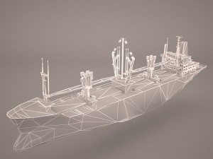 bahrain ship 3D-Modell