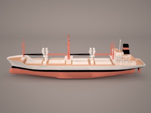 bahrain ship 3D-Modell