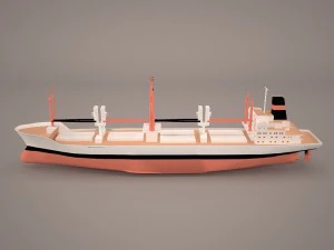 bahrain ship 3D Model