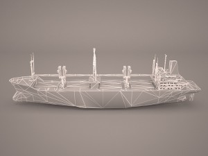 bahrain ship 3D-Modell