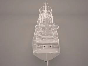bahrain ship 3D Model