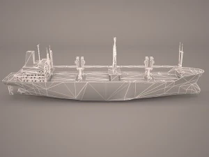 bahrain ship 3D Model