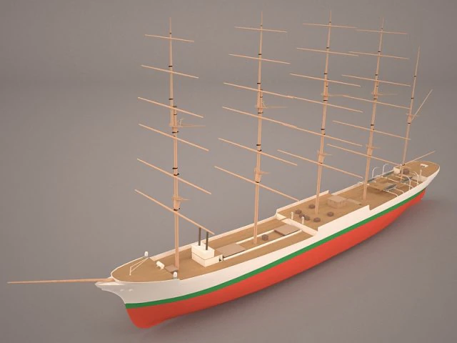 barco caphorn Modelo 3D .c4d .max .obj .3ds .fbx .stl .blend 