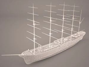 barco caphorn Modelo 3D