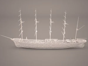barco caphorn Modelo 3D