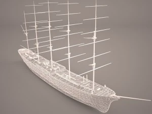 barco caphorn Modelo 3D