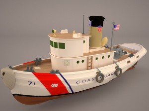 us coast guard rb-m 3Dモデル