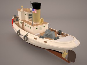 us coast guard rb-m 3D 모델