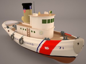 us coast guard rb-m 3D 모델