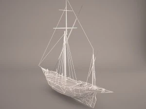corsair ship 3D Model