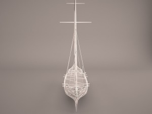 corsair ship 3D Model