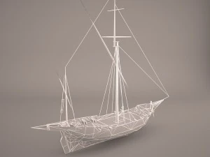 corsair ship 3D Model