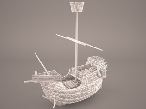sailing ship 3Dモデル