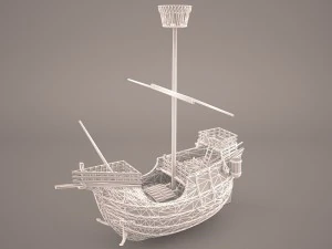 sailing ship 3D Model