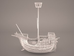 sailing ship 3Dモデル