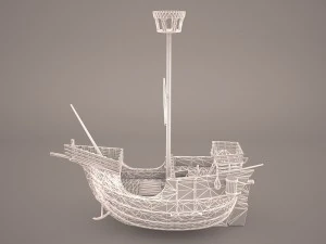 sailing ship 3D Model
