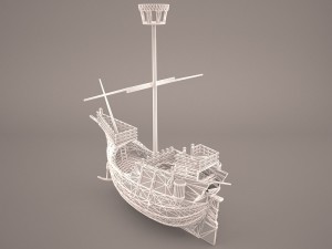 sailing ship 3Dモデル