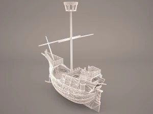 sailing ship 3D Model
