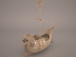 sailing ship 3Dモデル