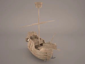 sailing ship 3D Model