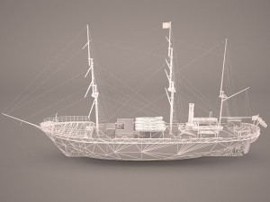 ship boat 3D Model