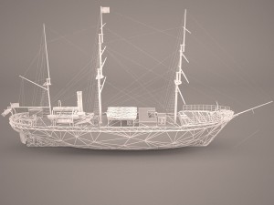 ship boat 3D Model