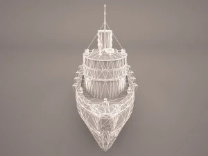 rimorchiatore Modello 3D