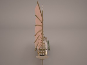 junk ship 3Dモデル
