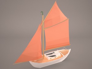 kurunt ship 3D 模型
