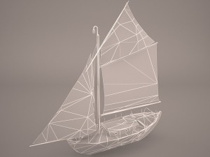 kurunt ship Model 3D