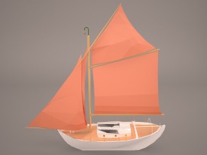 kurunt ship Model 3D