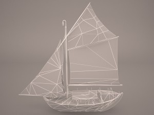 kurunt ship Model 3D