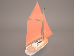 kurunt ship Model 3D