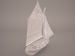 kurunt ship Model 3D