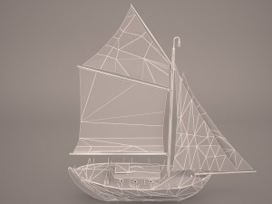 kurunt ship Model 3D