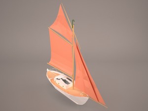 kurunt ship Model 3D