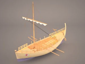 nave Kyrenia Modello 3D