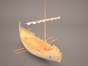 kyrenia ship 3D मॉडल