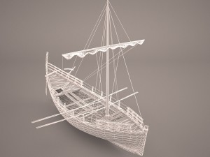 kyrenia ship 3D मॉडल