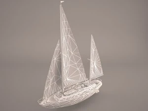 moonli ship 3D Model