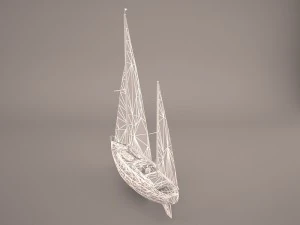 moonli ship 3D Model