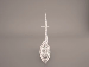 moonli ship 3D Model